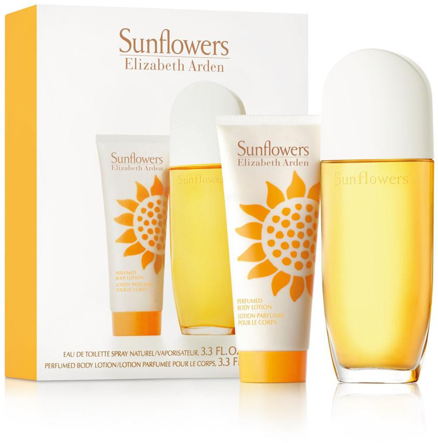 Elizabeth Arden Sunflowers zestaw - woda toaletowa 100 ml + balsam do ciała 100 ml ARD-SUN34