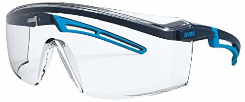 Uvex Astrospec 2.0 okulary ochronne - Supravision Sapphire - przezroczyste/niebieskie