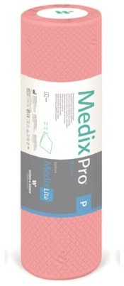 MedixPro Podkład bibułowo-foliowy, 77x210cm, różowy, 5 szt 14-0145