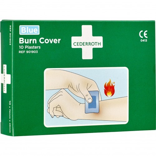 Cederroth Burn Cover - plaster na oparzenia 10 szt. 901903