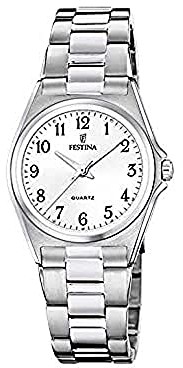 Festina Festina Damski analogowy zegarek kwarcowy z bransoletką ze stali szlachetnej F20553/1
