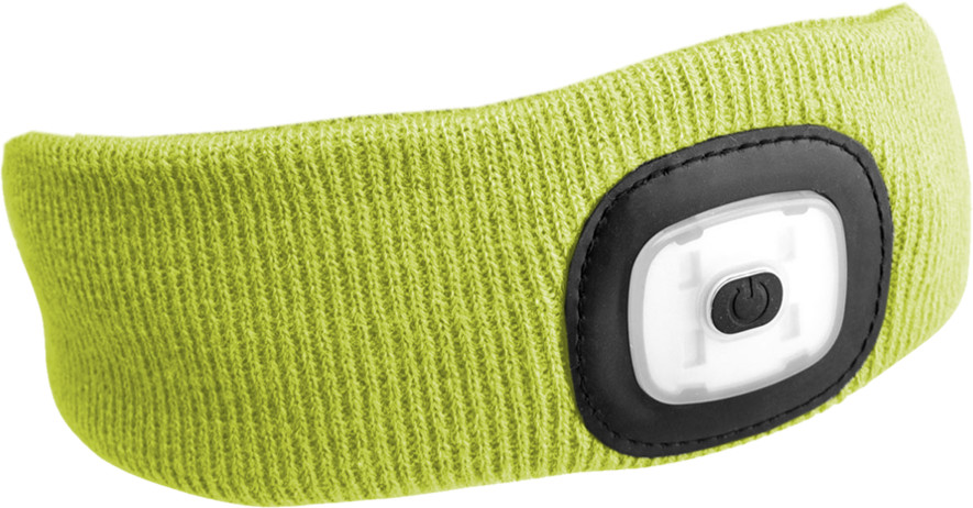 Sixtol Opaska z latarką czołową 45 lm, USB, uni, żółty