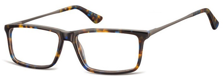 Sunoptic Prostokatne okulary oprawki korekcyjne AC48F panterkowe