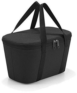 REISENTHEL torba chłodząca Coolerbag w XS 4 litrów składana do chłodzenia torba termiczna koszyk na zakupy do wyboru, kolor: czarny UF7003
