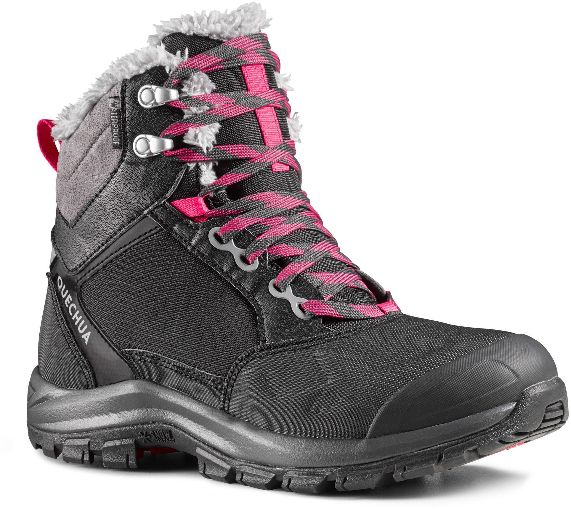QUECHUA Buty turystyczne SH520 x-warm mid damskie female
