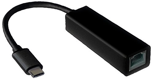 Value 12991115 USB 3.1 Typ C na Gigabit Ethernet Konverter Czarny 12991115