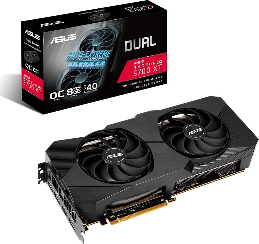 Asus Radeon RX 5700 XT Evo OC 8GB (DUAL-RX5700XT-O8G-EVO)