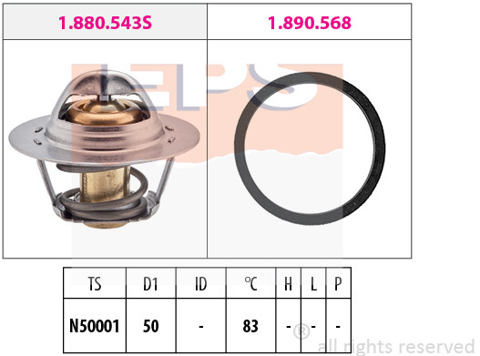 EPS TERMOSTAT KANGOO 1.4 9/98 1.880.543