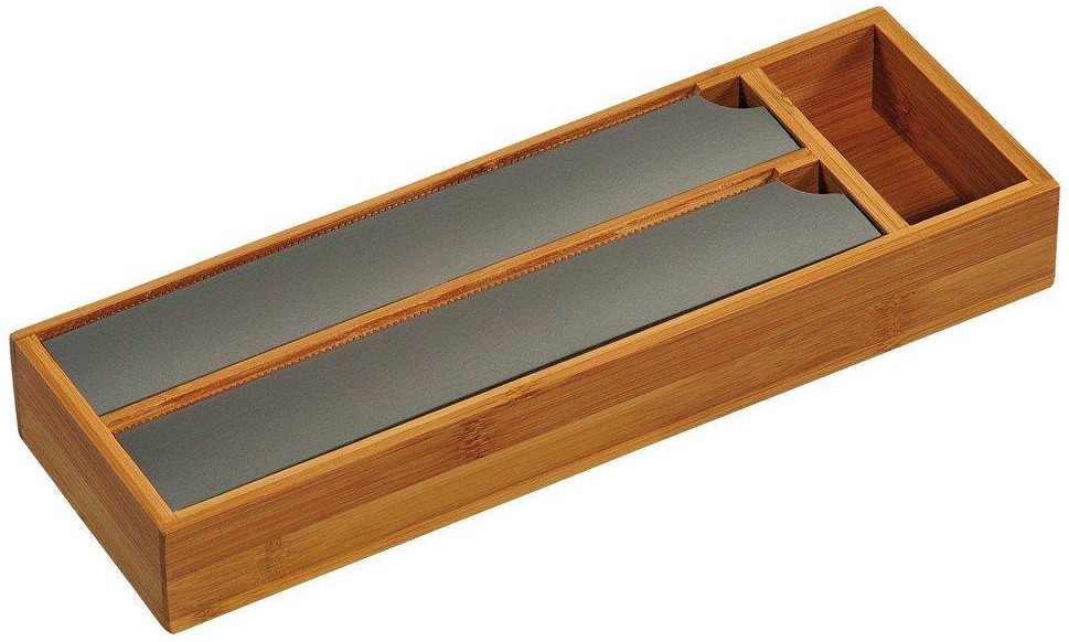 Dyspenser do folii aluminiowej i spożywczej organizer z bambusa 58040-13