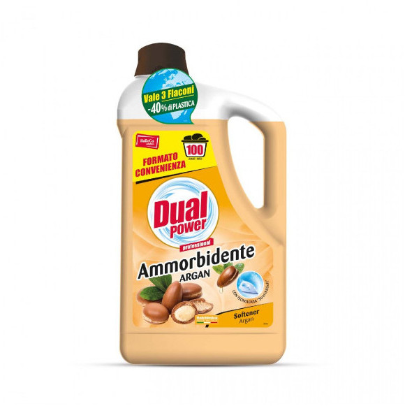 BioLife Dual Power Professional DUAL POWER HORECA Płyn do płukania tkanin ARGAN 5000 ml 8054633838327