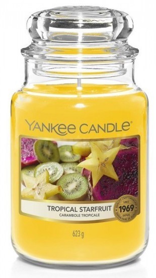 Yankee Candle Tropical Starfruit Duża Świeca Zapachowa 623g YC000293