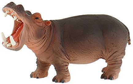 Bullyland 63691  figurka do gier, hipopotam, ok. 14,8 cm