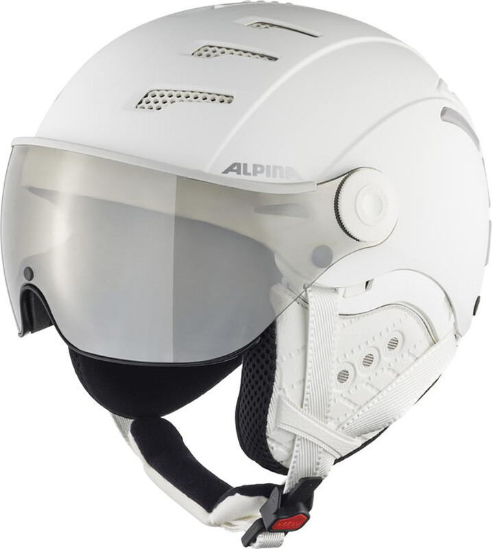 Alpina Jump 2.0 HM Ski Helmet, biały 52-54cm 2021 Kaski narciarskie