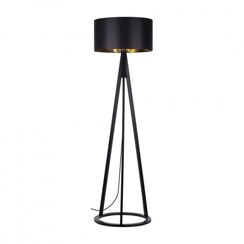 Spotlight Premium Collection Lampa podłogowa Victoria 6434904 SPOTLight Premium Collection czarno-miedziana oprawa w nowoczesnym stylu 6434904