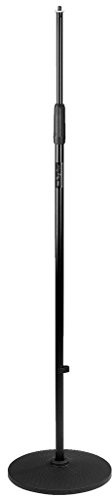 IMG IMG Stageline MS-28 statyw do mikrofonu, tłumiący odgłosy kroków, czarny 23.5440