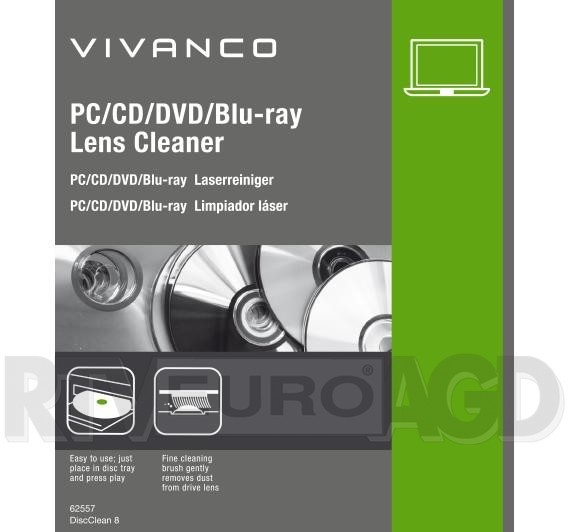 Vivanco 62557 do CD/DVD/Blu-ray 62557