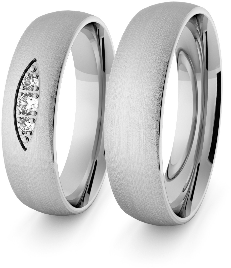 Eminence Obrączki srebrne klasyczne 5 mm - 91 Ag-classic-5-91