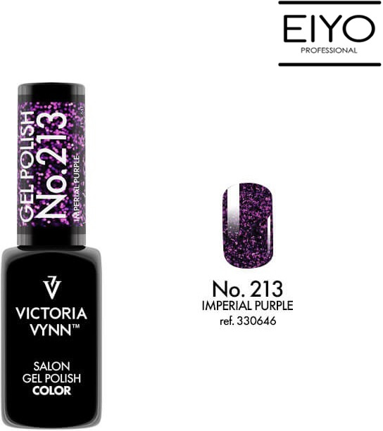 Victoria Vynn Lakier hybrydowy GEL POLISH COLOR Imperial Purple nr 213 8 ml NOWOŚĆ! 330646
