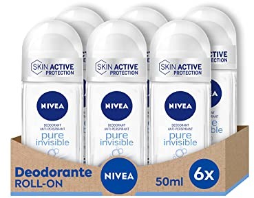 Nivea Dezodorant w kulce, 6 opakowań po 50 ml