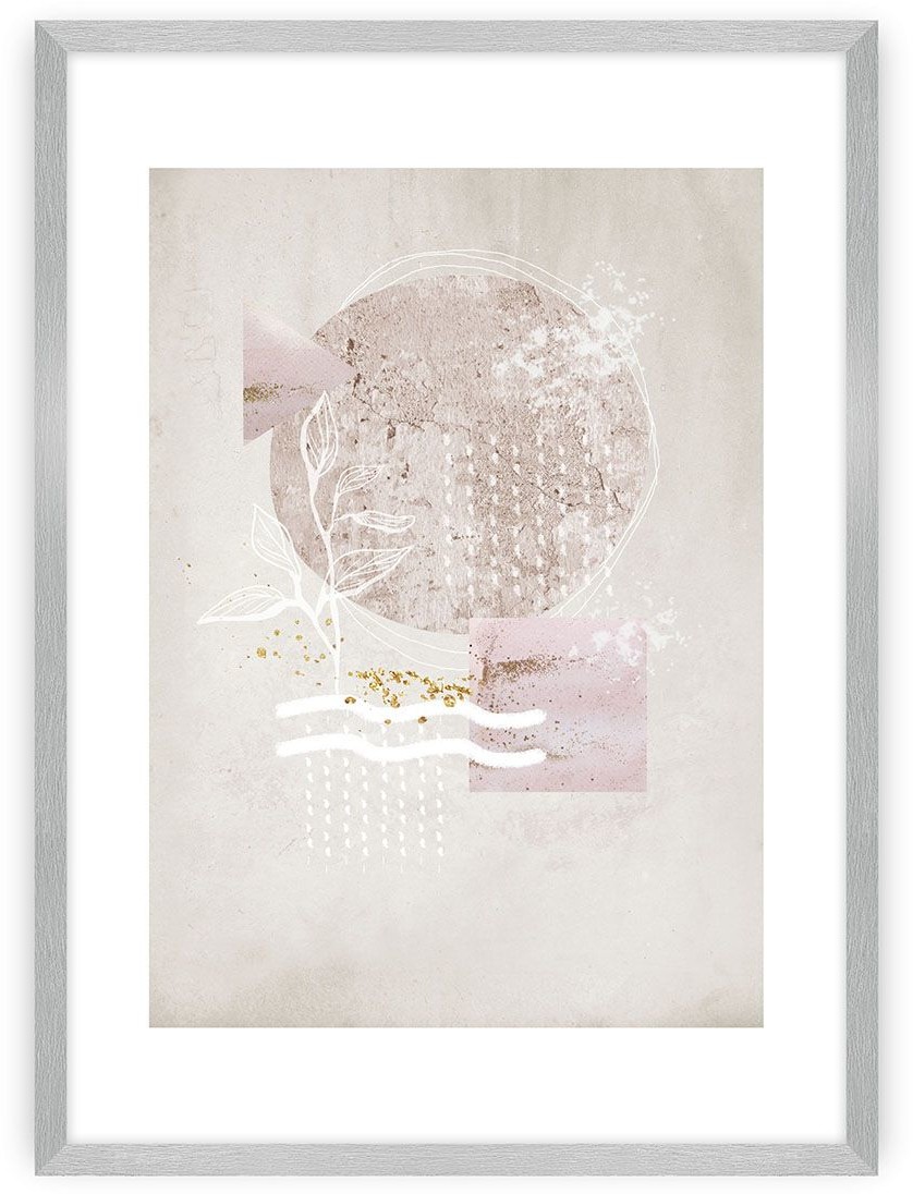 Dekoria Plakat Balance I 21 x 30 cm Ramka Srebrna 218B-000-48