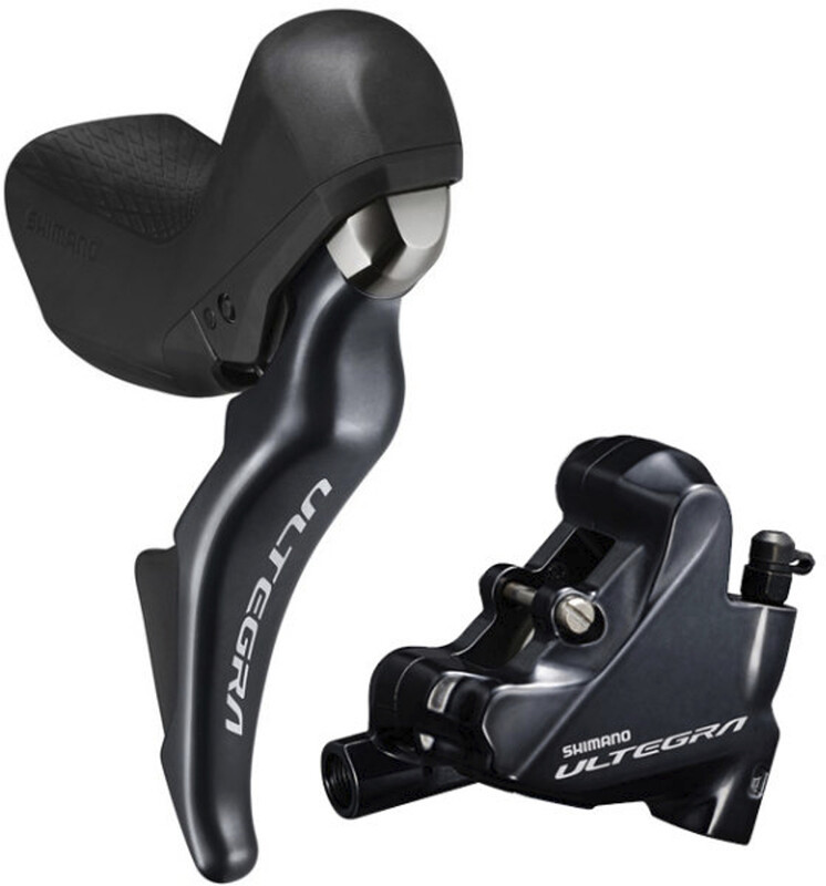 Shimano Ultegra ST-R8025/BR-R8070 Hamulec tarczowy tylne koło 11-rz., black 2020 Hamulce tarczowe IR8025DRRDSC170A