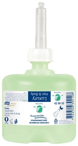 Tork Mydło w płynie mini luksusowe do włosów i ciała 475 ml