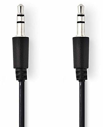 Nedis kabel audio, 3,5 mm, stereo, wtyczka na wtyczkę CAGP22005BK30