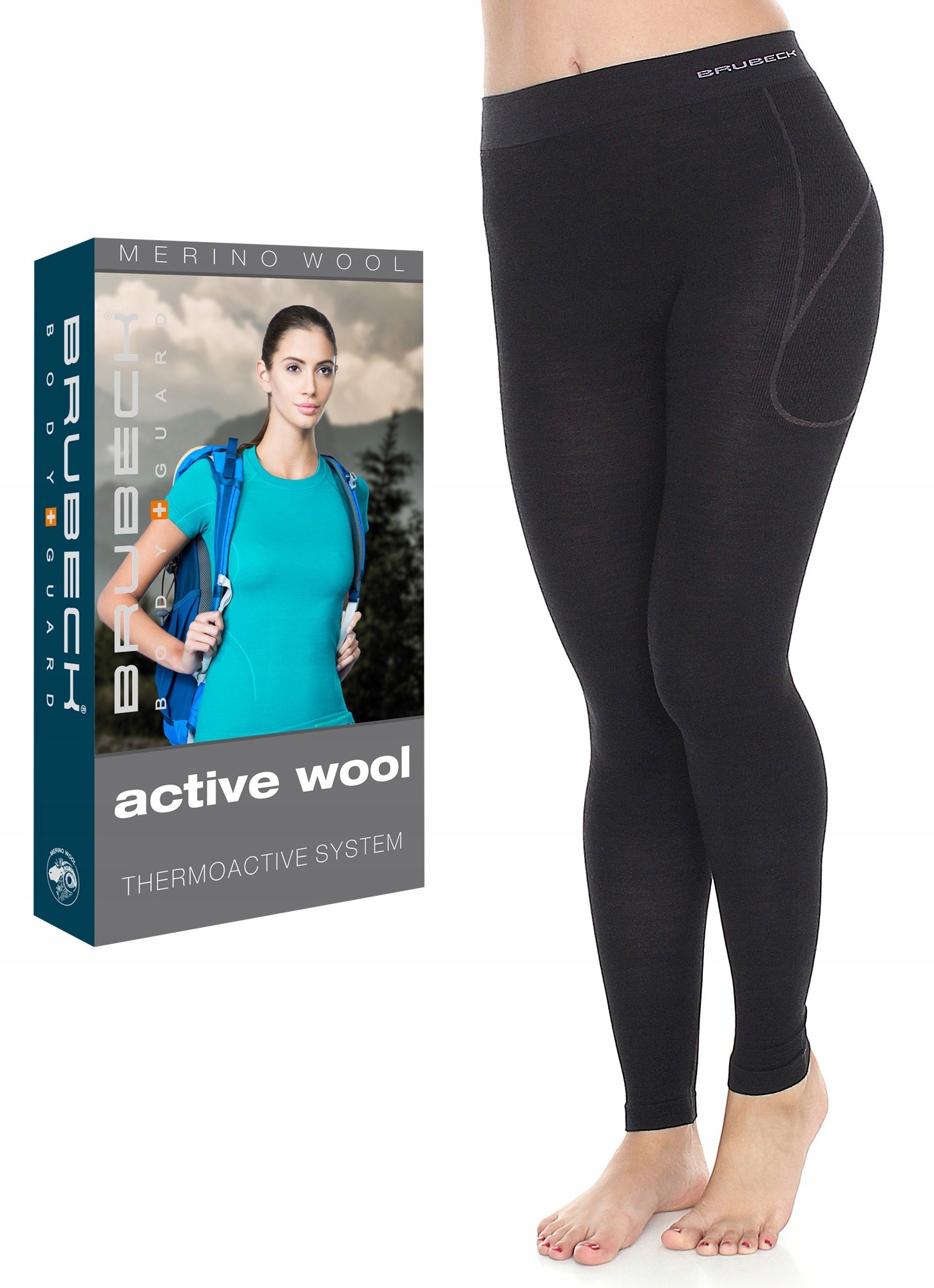 Brubeck XL Active Wool Women getry termoaktywne