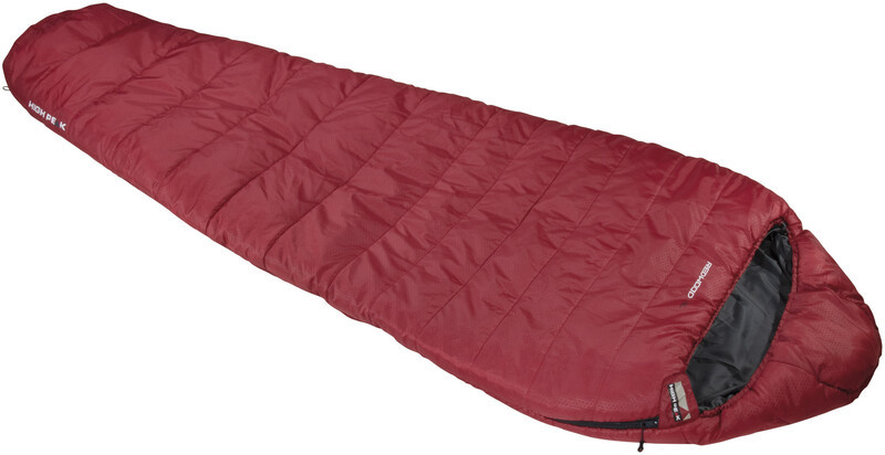 High Peak Redwood -3 L Sleeping Bag, czerwony Left Zipper 2022 Śpiwory syntetyczne 23092