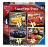 Ravensburger Puzzle 4w1 Cars 3 Dajmy gazu! 068944