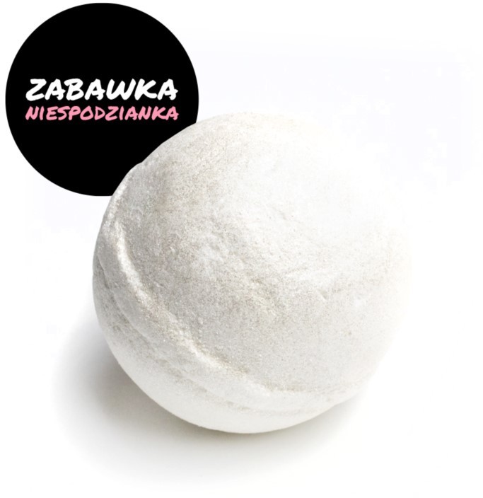 MINI-U Biała - Kulka Musująca Do Kąpieli - Wanilowa - MINI-U KULA DO KĄPIELI BIAŁA