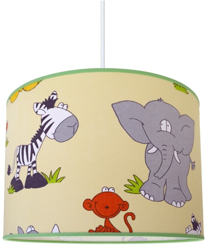 Lampdar Żyrandol dziecięcy ZOO 1xE27/60W/230V
