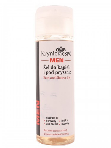 KrynickieSPA Żel do kąpieli i pod prysznic Men - 200ml 01880
