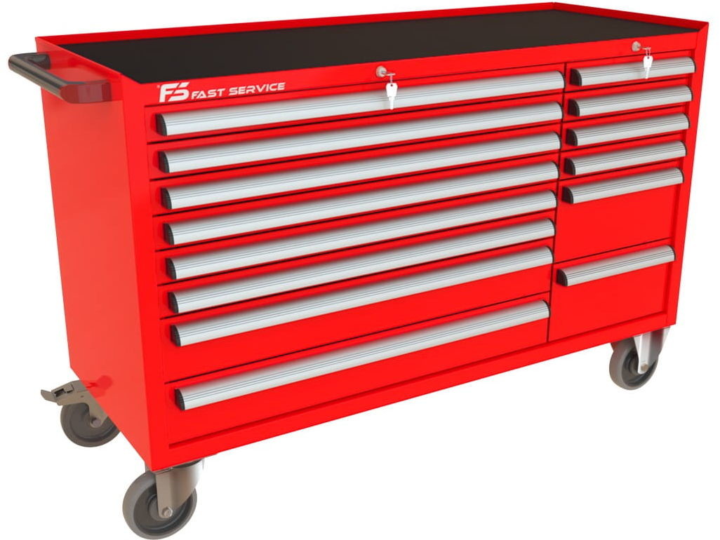Fastservice Wózek warsztatowy MEGA z 14 szufladami PM-212-17 PM-212-17