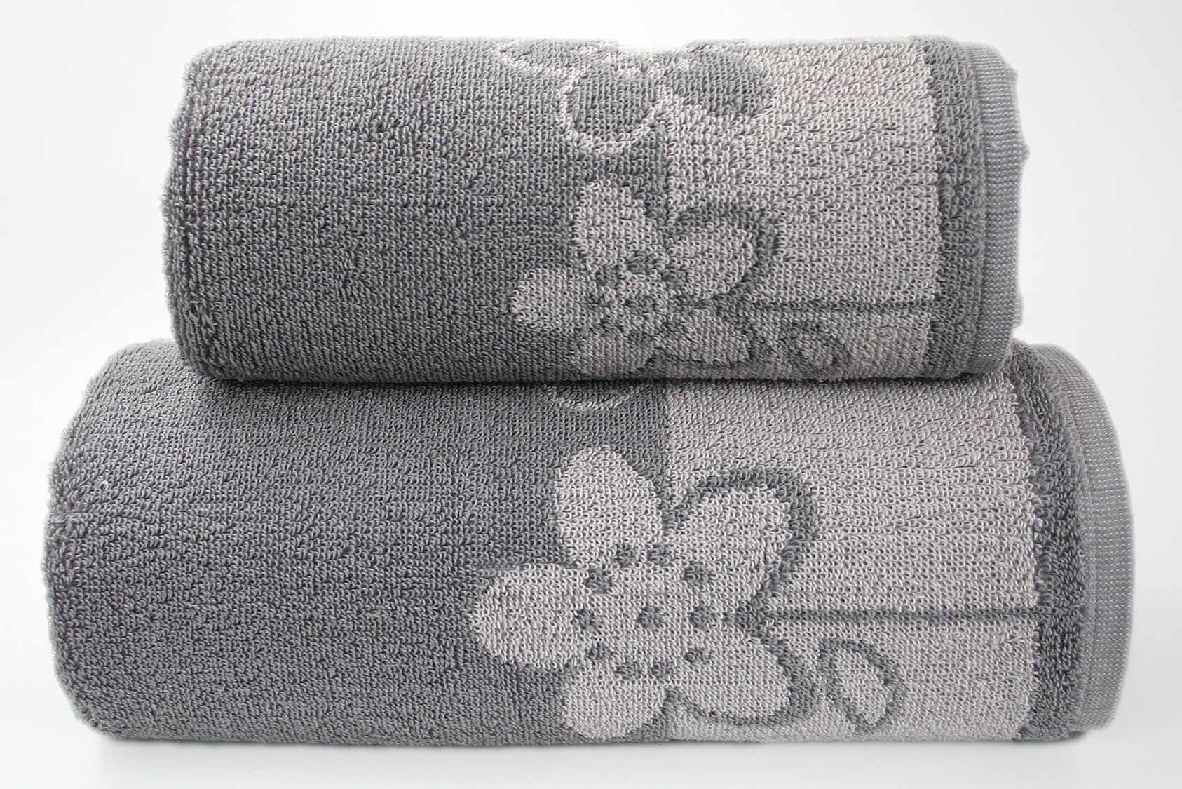 Greno PALOMA 2 RĘCZNIK 50x100 POPIELATY 450 059411