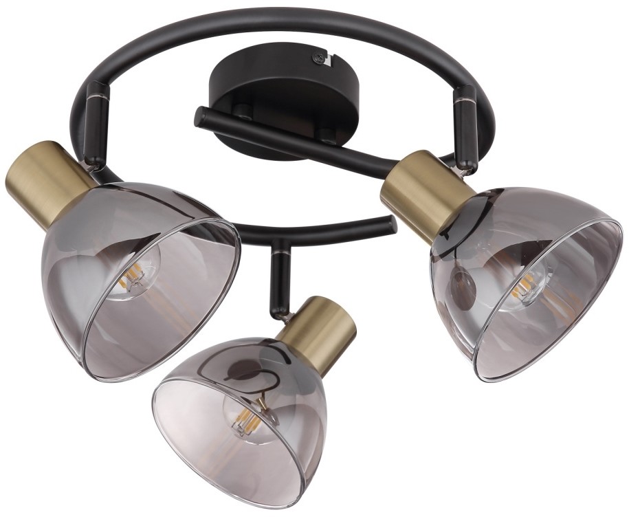 Globo Lighting 54305-3 - Oświetlenie punktowe JAY 3xE14/25W/230V