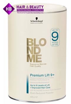 Schwarzkopf Koloryzacja Blond Me Premium Lift 9+ puder rozjaśniający 450g