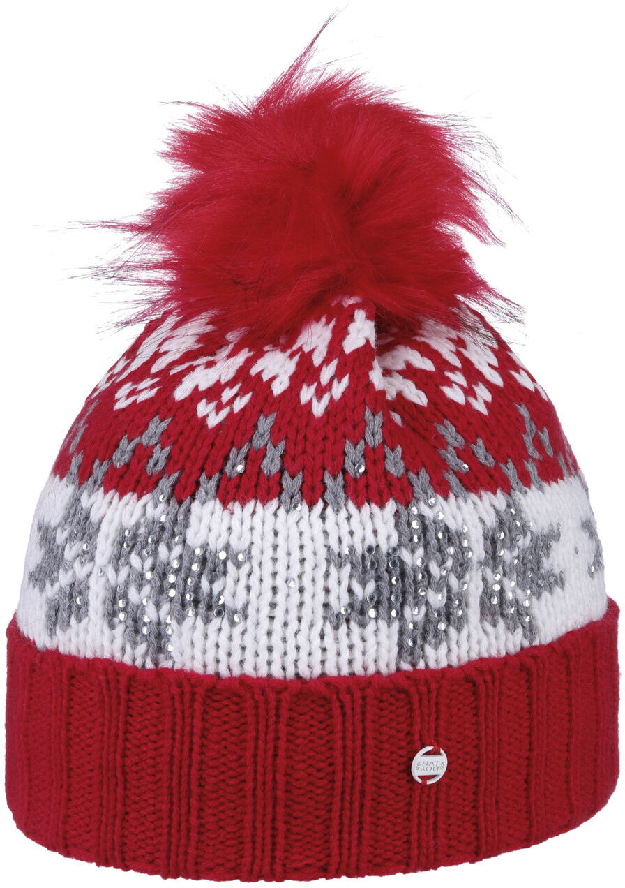 Czapka Dziecieca Snowflake, czerwony, One Size