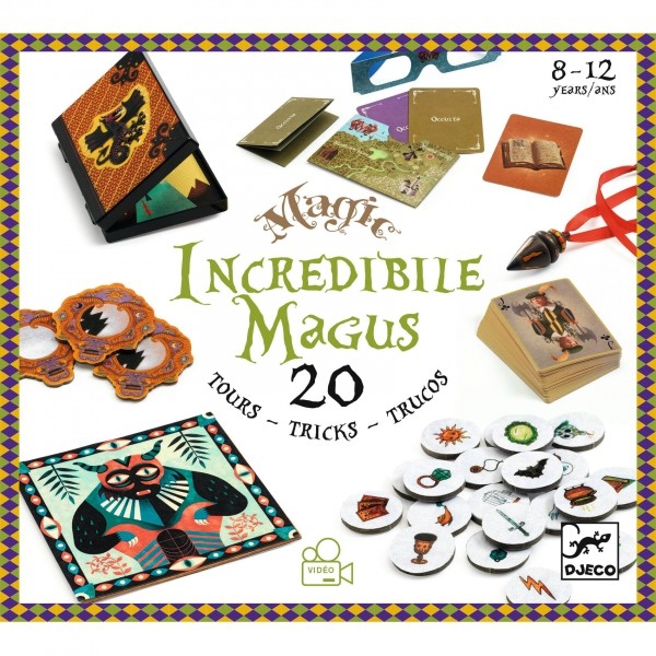 Djeco Zestaw 20 magicznych sztuczek Incredibile DJ09963