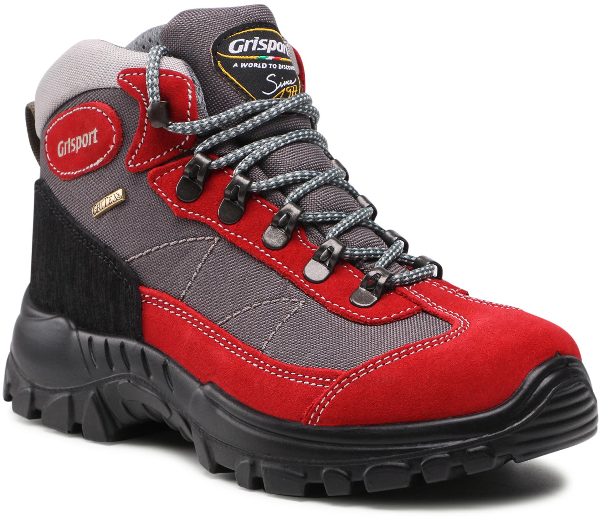 Grisport Trekkingi 13362SV87G Rosso Scamosciato 2