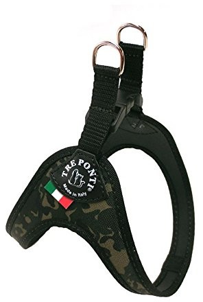 Treponti Naczynia do Tre Ponti Easy Fit Kamuflaż zielona czapka z zapięciem Click-czarną obwódką rp210-MM Camo, 1,5