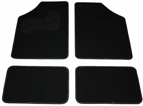 DBS DBS 1763875 dywaniki samochodowe do samochodu, 4-częściowe, z przodu i z tyłu, rozmiar 1 (71 x 49 cm), półantypoślizgowe 763875
