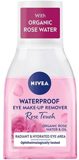 Nivea Dwufazowy płyn do demakijażu oczuRose Touch proof Eye Make Up Remover)Water proof Eye Make Up Re