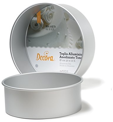 Decora 0062610 Profi okrągła forma do ciasta z eloksalowanego aluminium 0062615