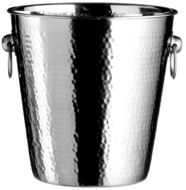 Premier Housewares Premier housewares do schładzania szampana, 20 x 22 x 22 cm, stal nierdzewna z efektem młotkowym 0508908