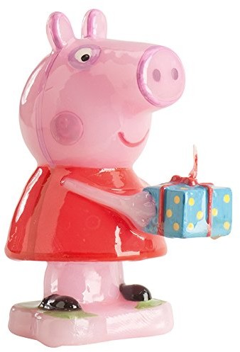 Dekora cja 346089 świeca o Peppa Pig wzornictwo, 7,5 cm 346089