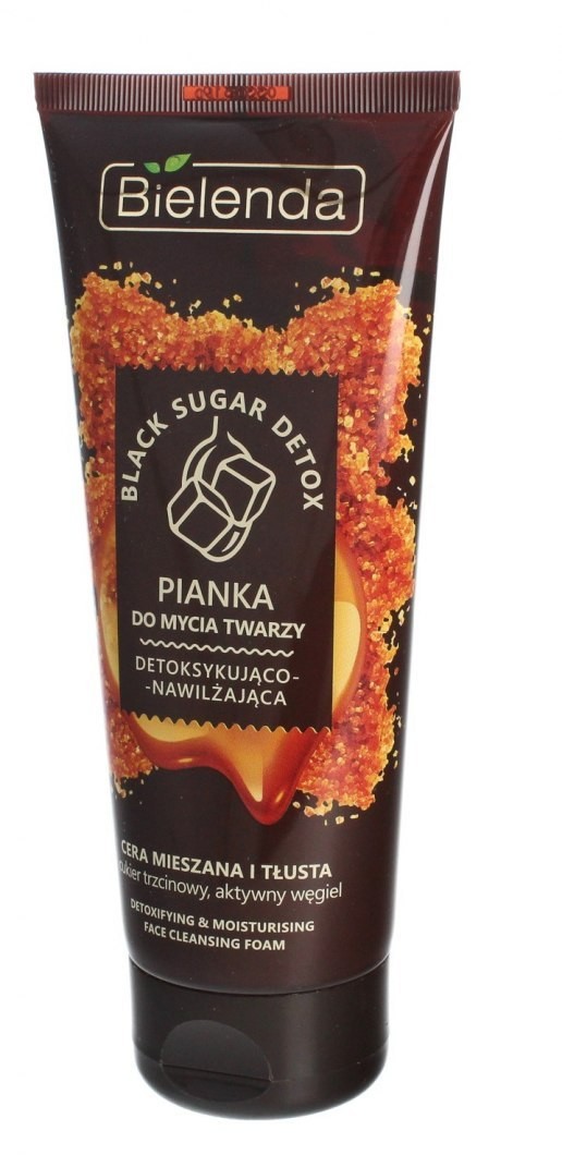 BIELENDA Bielenda Black Sugar Detox Pianka do mycia twarzy detoksykująco-nawilżająca 175g 132876