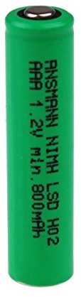 Ansmann Micro (AAA) akumulator dodatkowy akumulator niklowo-metalowo-wodorkowy LSD Flat Top HR03 800 mAh 1.2 V 1 szt.