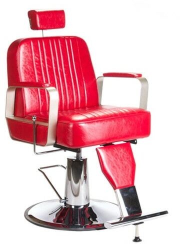 Bs fotel barberski homer bh 31237 czerwony