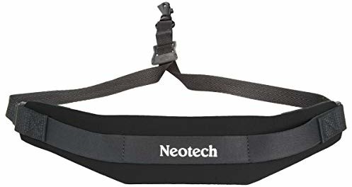 Neotech Pas saksofonowy, miękki normalny, hak z przegubem obrotowym Regular czarny 1901162 1901162